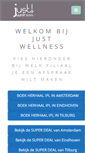 Mobile Screenshot of justwellness.nl